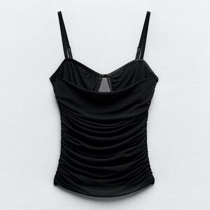 NWT ZARA CORSET TOP  size L